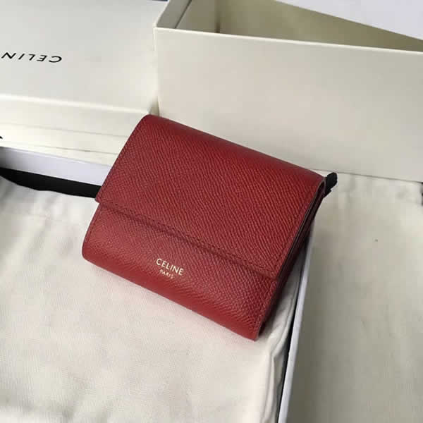 Top Quality Replica Cheap Celine Red Flip Coin Purse New Wallets